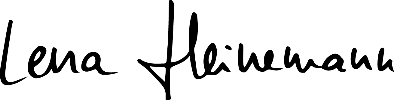 Logo von Lena Heinemann - Handschriftlicher Schriftzug des Namens